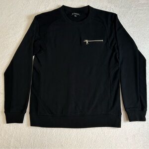 INC International Concepts Women's Sweater Size XS Black Long Sleeve Pullover